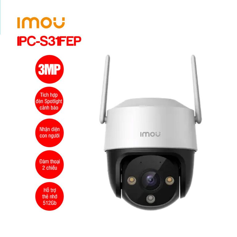 Camera Wifi Full Color IMOU IPC S31FEP Cruiser SE 3MP 1