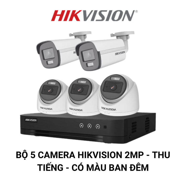 Tron Bo 5 Camera Hikvision 1080P